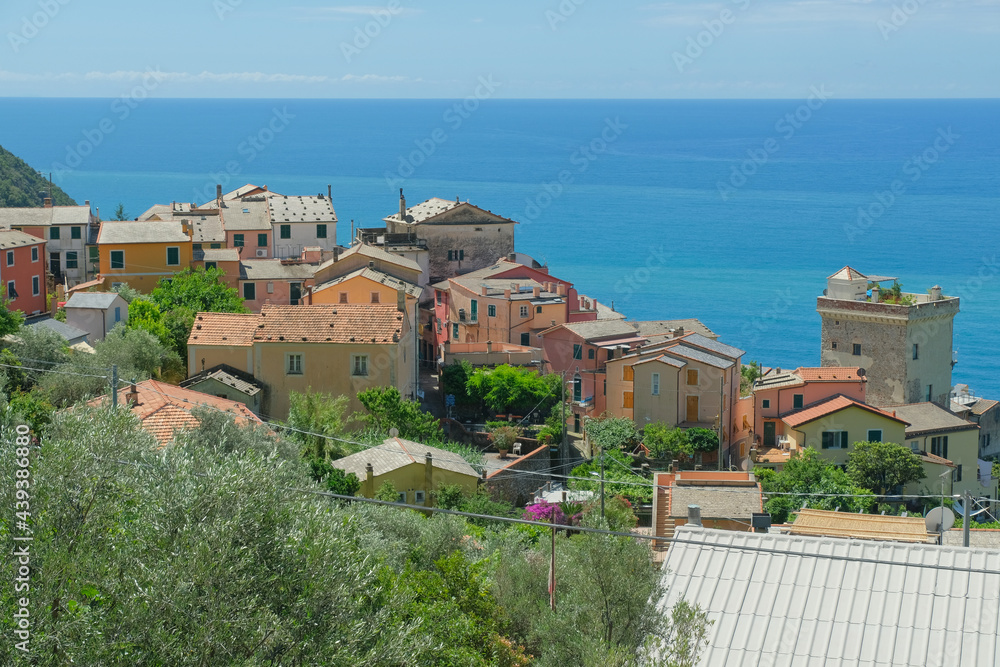 Il villaggio di Setta nel comune di Framura, in provincia di La Spezia.