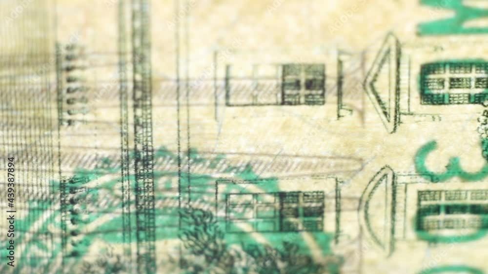 Tracking macro elements on the US dollar bill.
Tracking macro elements on the US dollar bill.