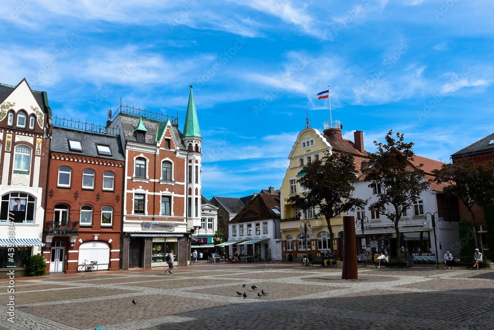Obraz premium Marktplatz Eckernförde
