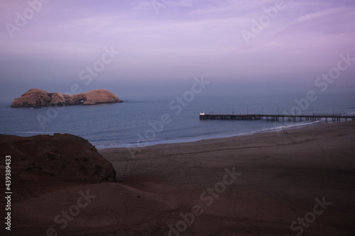 Un amanecer hermosos en Perú
