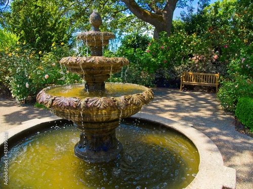 Public garden of the  Government House in Victoria BC