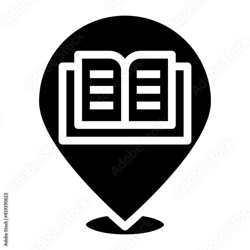 pin glyph icon
