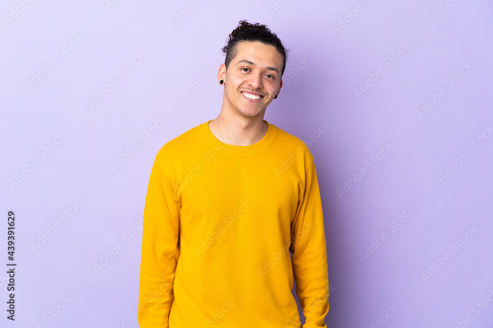 Caucasian man over isolated background laughing Caucasian man over isolated background laughing