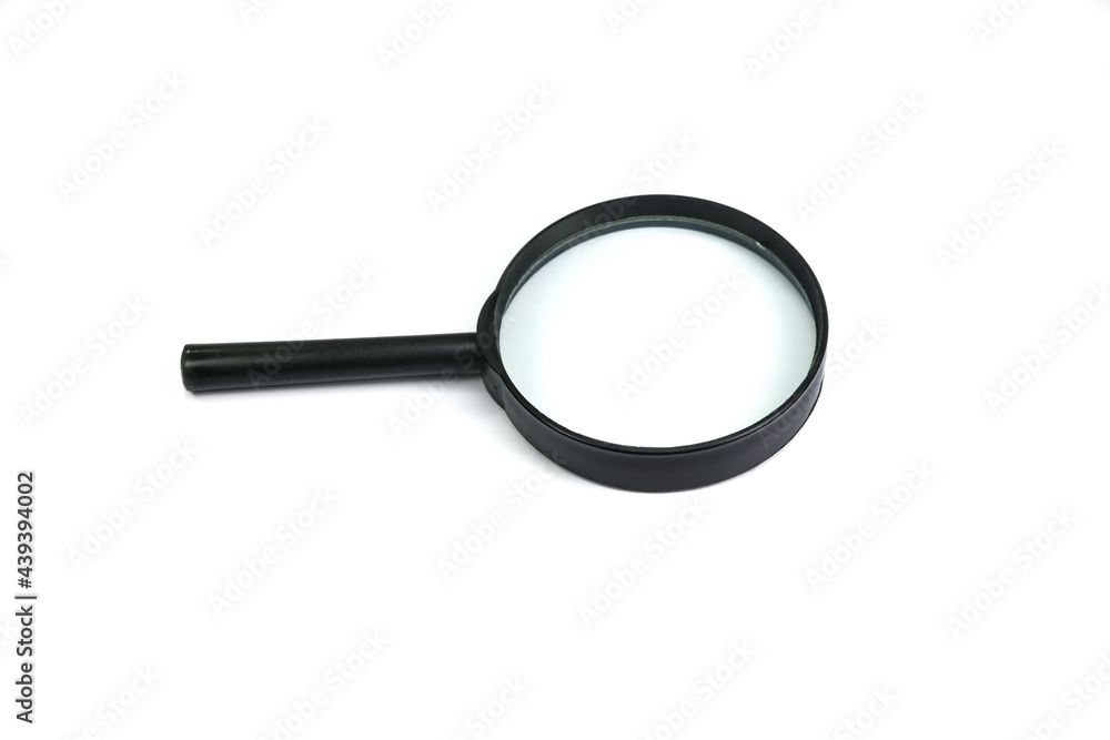 Magnifying glass isolated on white background. Magnifying glass isolated on white background.