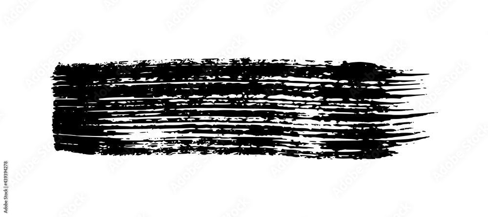 Black grunge brush strokes Black grunge brush strokes