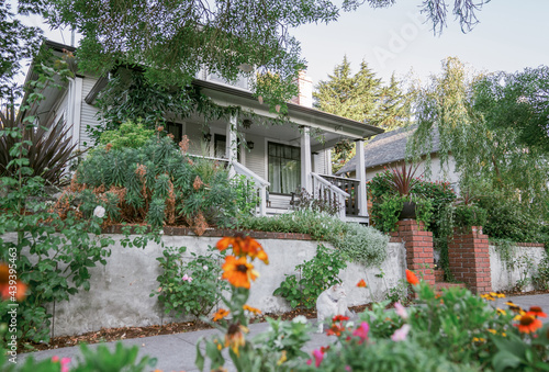 home exterior from sidewalk view