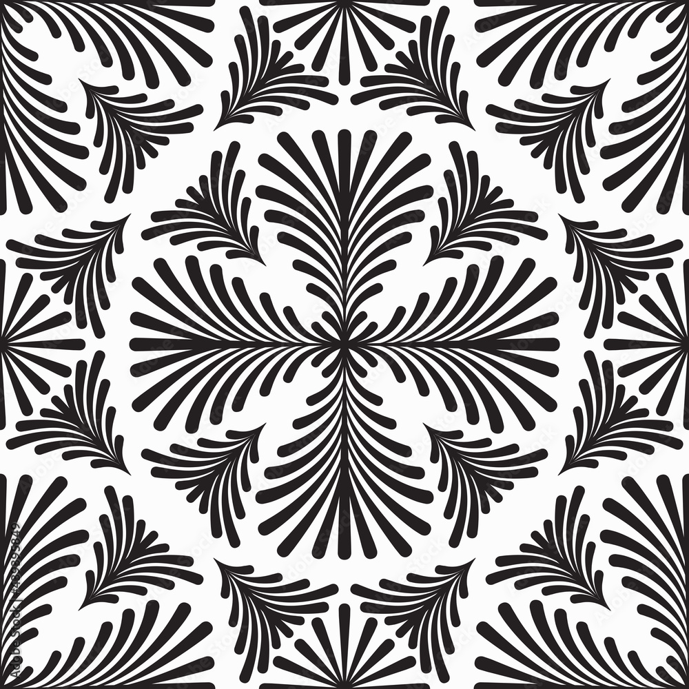 Vector Floral Seamless Pattern. Vector Floral Seamless Pattern.
