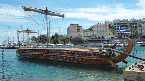 Athenian Trireme masterpiece replica 