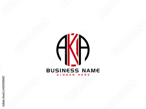 Letter AKA Logo Icon Vector Image Design For All Business photo