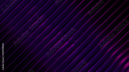 Abstract background with lines and metal gradient
