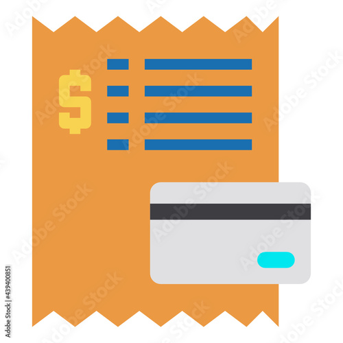 credit card flat icon © patungkead