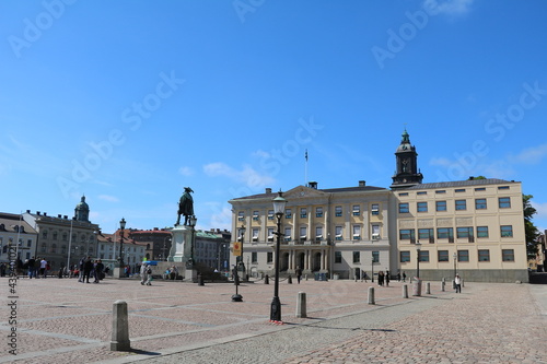 Gustav Adolfs torg town square in Gothenburg, Sweden