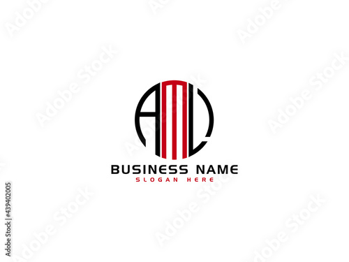 Letter AML Logo Icon Vector Image Design For All Business
