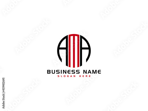 Letter AMA Logo Icon Vector Image Design For All Business photo