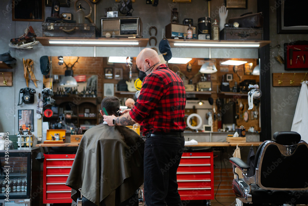 Authentic Small Business, Barbershop. Authentic Small Business, Barbershop.