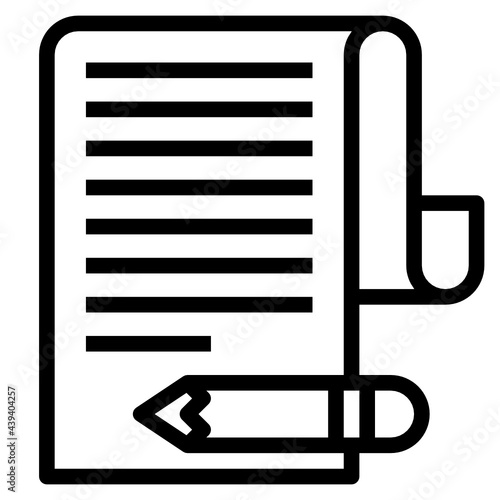 document line icon