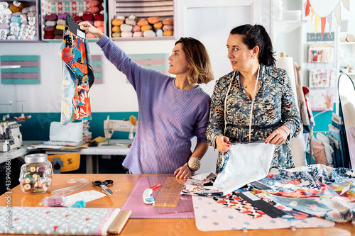 Female Seamstresses Working photo