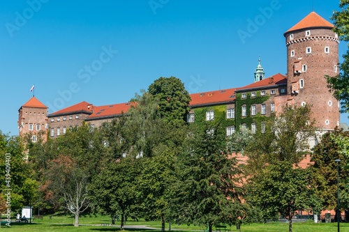 Obraz na płótnie wzgórze Wawelskie w salonie