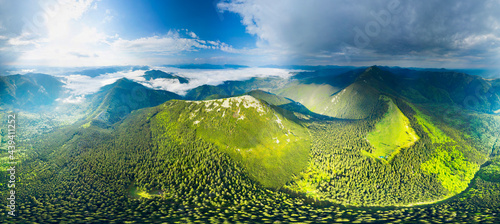 Mount Hamster panorama circular 360