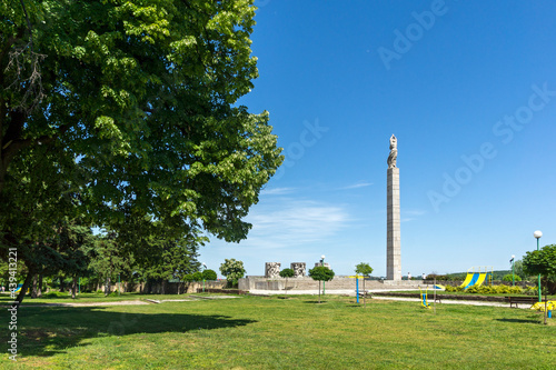 The Monument of Freedom in town of Vidin, Bulgaria