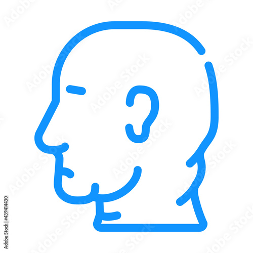 obesity problem color icon vector. obesity problem sign. isolated symbol illustration