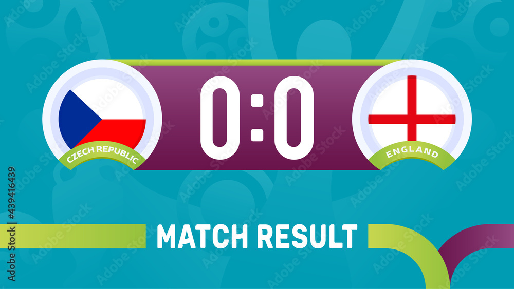 czech republic england match result, European Football Championship 2020 vector illustration. Football 2020 championship match versus teams intro sport background czech republic england match result, European Football Championship 2020 vector illustration. Football 2020 championship match versus teams intro sport background