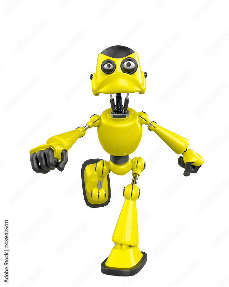 nice robot is walking very sad nice robot is walking very sad