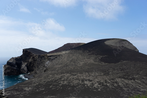 Capelinhos volcano in Faial island, Azores.