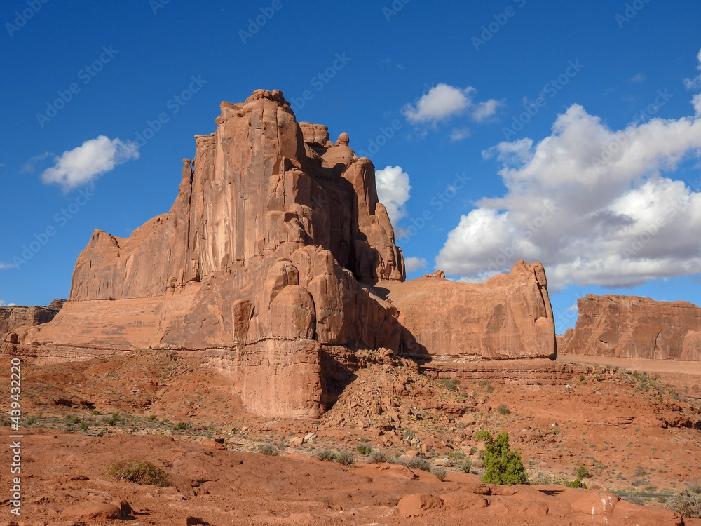 Fototapeta premium Rock formations in Arches National Park, Utah
