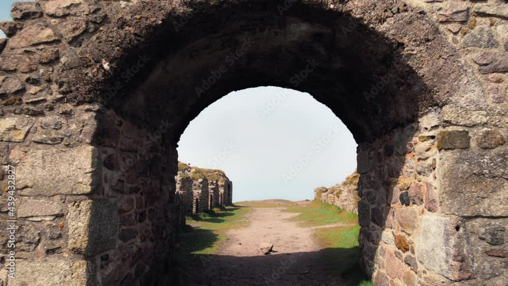 The Count House, Botallack Mine - Ruins of a castle in Cornwall in 4K. Crowns Engine Houses - ruins of an old ancient English abandoned building in 4k. The Count House, Botallack Mine - Ruins of a castle in Cornwall in 4K. Crowns Engine Houses - ruins of an old ancient English abandoned building in 4k.