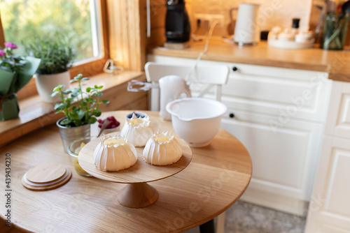 Wallpaper Mural Pavlova Desserts In Preparation Process Torontodigital.ca