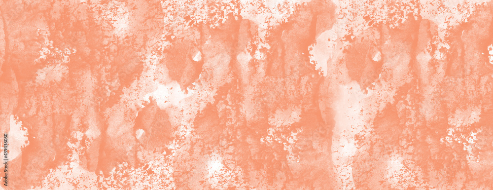Fototapeta premium Red and white watercolor background with abstract paint splash, backdrop. Aquarelle texture design for various project