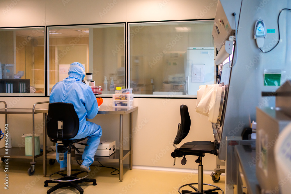 Science Research In A Laboratory. Science Research In A Laboratory.