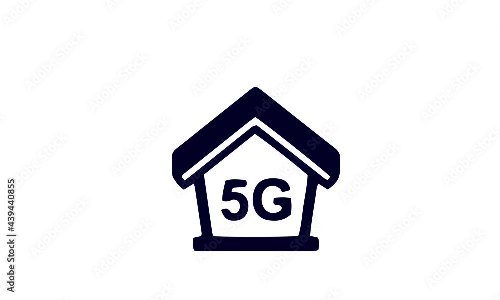 5G network icon set vector design 5G network icon set vector design