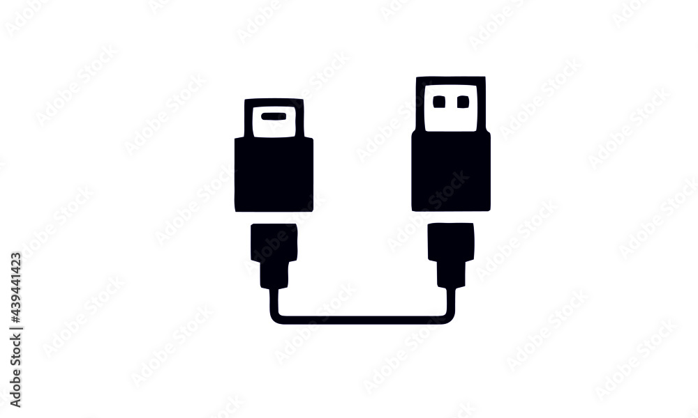 Cable icon set vector design Cable icon set vector design