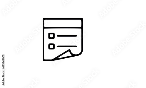 To do list icon set vector design 