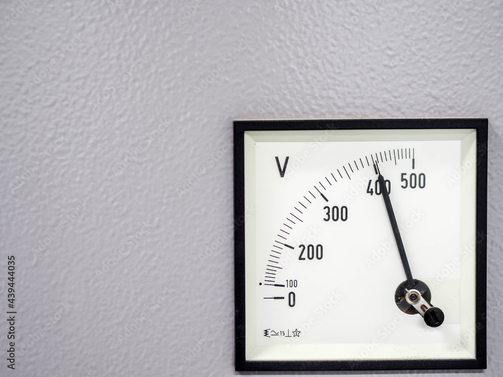 Analog display of switch gear in power plant. Analog display of switch gear in power plant.