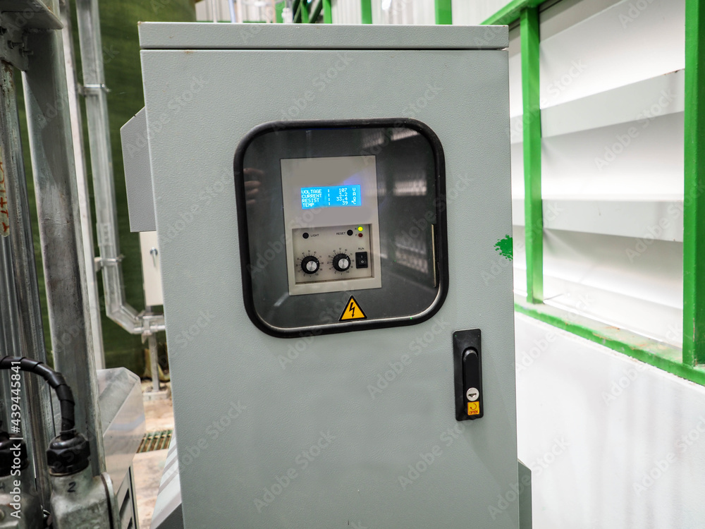 EDI electro deionization systems in power plant. EDI electro deionization systems in power plant.