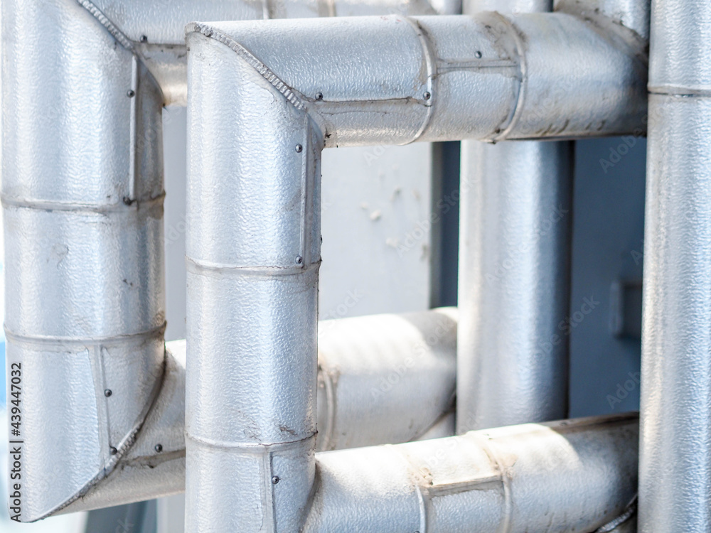 Piping and insulation of steam in boiler systems for industrial zone in Combined-Cycle Co-Generation Power Plant with closed up Piping and insulation of steam in boiler systems for industrial zone in Combined-Cycle Co-Generation Power Plant with closed up