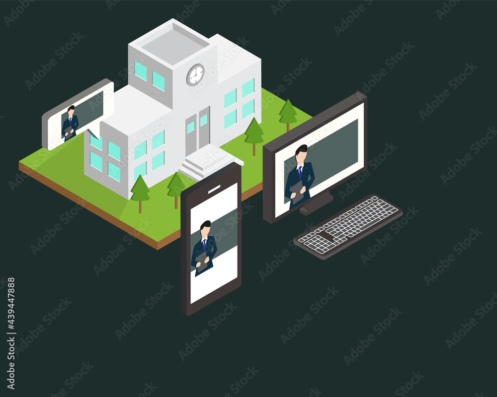 hybrid learning or blending Learning model for learning from any place vector hybrid learning or blending Learning model for learning from any place vector
