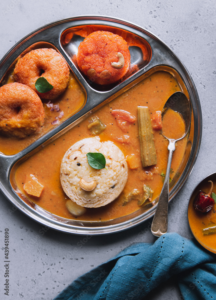 Authentic South Indian Breakfast Stock Photo | Adobe Stock