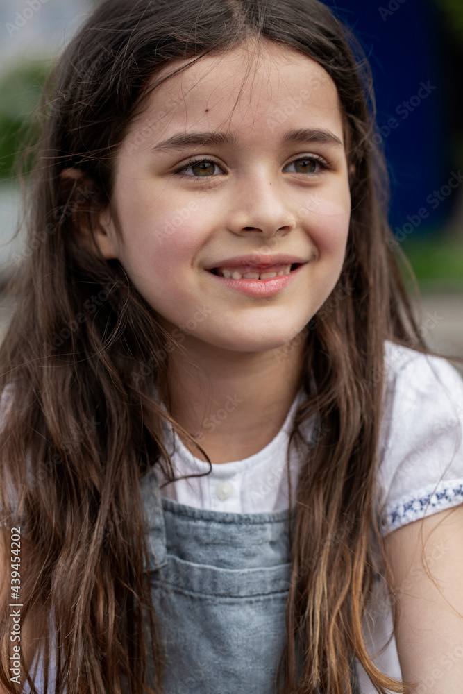 Portrait of a cute kid outdoors Portrait of a cute kid outdoors