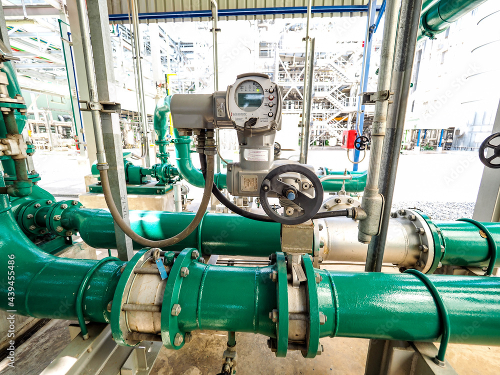 Motor operate valve for On-Off type which apply industrial zone and ...