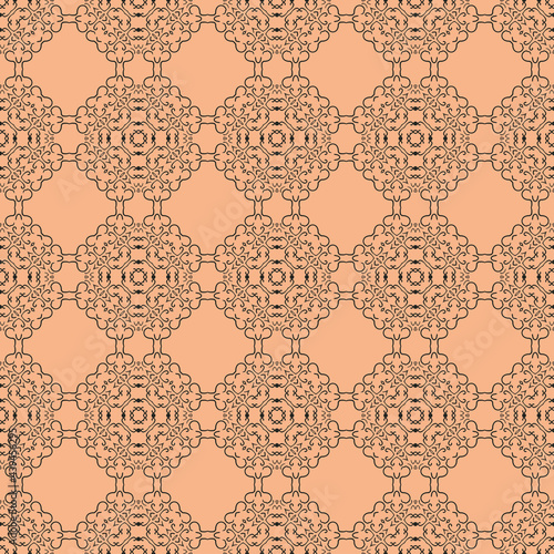 Abstract geometric seamless pattern. Vector illustration.