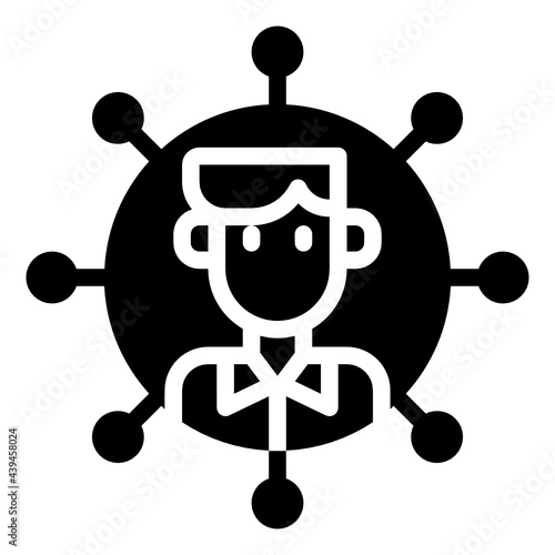 bussiness glyph icon