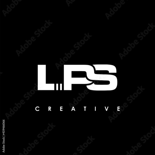 LPS Letter Initial Logo Design Template Vector Illustration