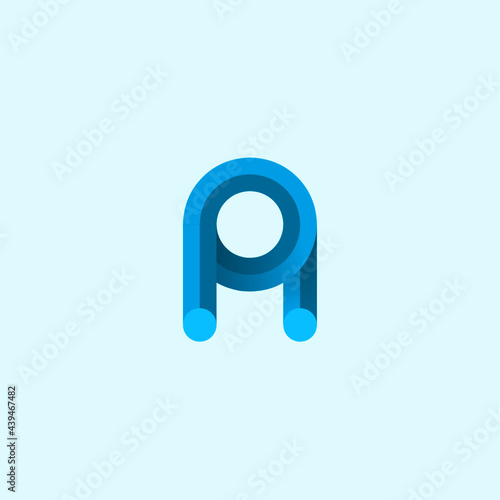 letter a logo icon vector design