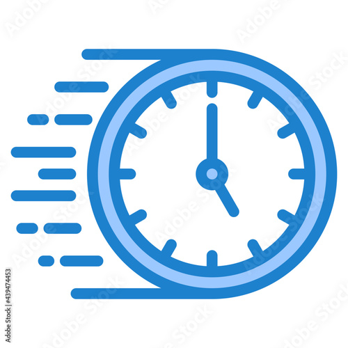 watch blue style icon