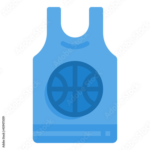 Singlet flat icon