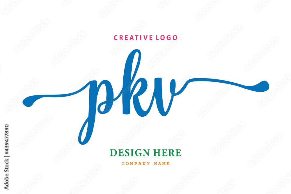 PKV lettering logo is simple, easy to understand and authoritative PKV lettering logo is simple, easy to understand and authoritative